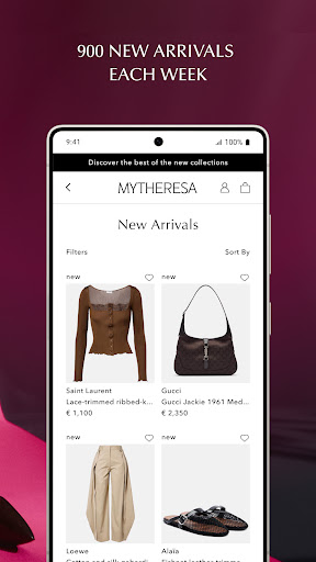 应用内 New Arrivals 页面